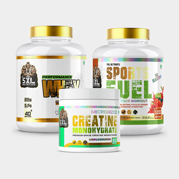 Performance Whey Protein + Creatine + Sports-fuel