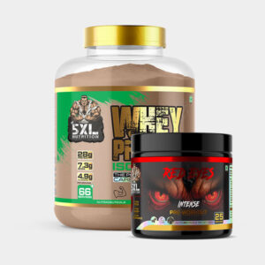 Whey Protein Isolate + Red Eyes Pre -Workout